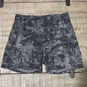 Gray & Black Athletic Shorts w/ Pockets
